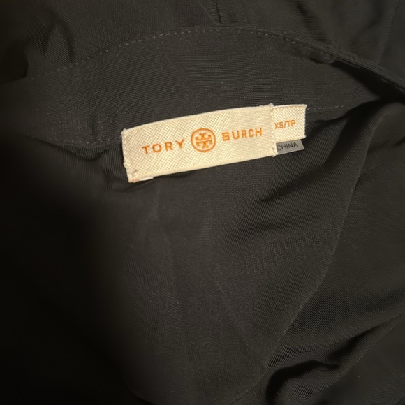 Tory Burch Mixed Material Wrap Skirt - Picture 8 of 8
